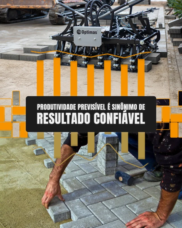 Quando a produtividade deixa de oscilar, tudo muda: o planejamento fica sólido, os prazos deixam de ser apostas e o resultado deixa de depender do “ritmo do dia”.

Enquanto o trabalho manual varia de hora em hora, a mecanização mantém desempenho estável — e essa constância é o que diferencia quem entrega no prazo de quem vive apagando incêndios.

Produtividade previsível não é só eficiência.
É segurança para o seu orçamento.
É confiança para o seu cliente.
É competitividade para o seu negócio.

Com a Optimas, você não torce para dar certo.
Você sabe que vai entregar.

OptimasBrasil #PavimentaçãoInteligente #AutomaçãoNaConstrução