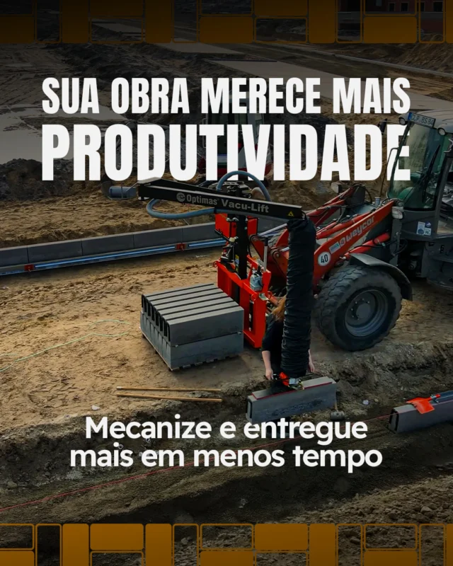 No cenário atual, produtividade deixou de ser um diferencial e passou a ser uma necessidade. Reduzir o tempo de execução, otimizar equipes e manter um alto padrão de qualidade são fatores que impactam diretamente a competitividade de qualquer obra.

A mecanização torna esse processo mais eficiente, proporcionando mais precisão, melhor aproveitamento dos recursos e maior previsibilidade na entrega dos projetos.

A Optimas leva inovação para o canteiro de obras, ajudando empresas a serem mais eficientes e preparar seus negócios para os desafios do futuro.